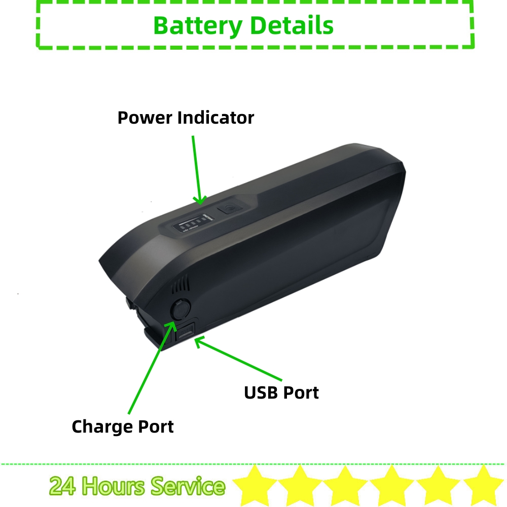 هايلونج 2 الجانب مفتوحة بطارية - مراجعة Ebike Battery 48V 20Ah Hailong وسعره