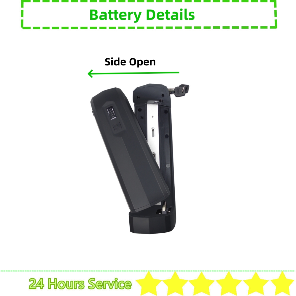 هايلونج 2 الجانب مفتوحة بطارية - مراجعة Ebike Battery 48V 20Ah Hailong وسعره