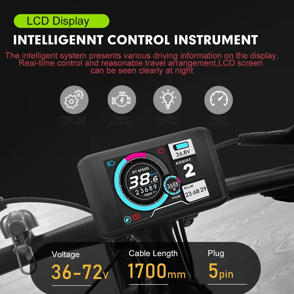 مجموعة تحويل الدراجة الكهربائي - مراجعة Ebike Conversion Kit 72V 3000W وسعره