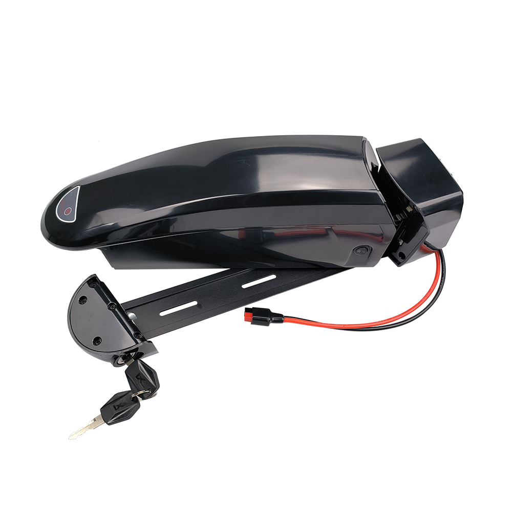 الجانب المفتوح أسفل أنبوب Ebik - مراجعة Ebike Battery 52V 20Ah Triangle Pack وسعره