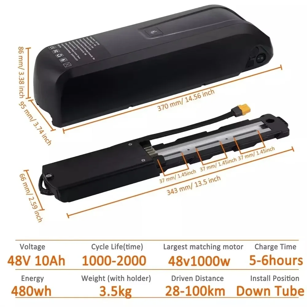 ل Hailong EBike بطارية 36 فولت - مراجعة Ebike Battery 48V 20Ah Hailong وسعره