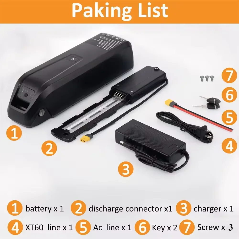 ل Hailong EBike بطارية 36 فولت - مراجعة Ebike Battery 48V 20Ah Hailong وسعره