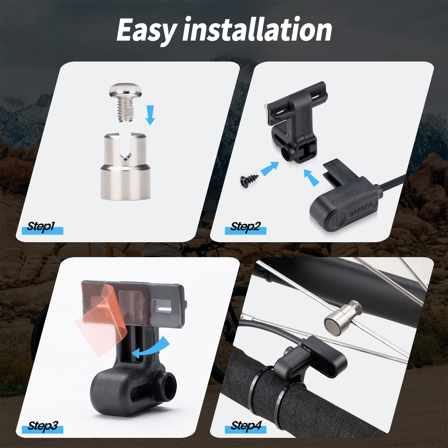 Ebike سرعة الاستشعار ل Bafang  - مراجعة Bafang Bbshd 1000W Conversion Kit وسعره