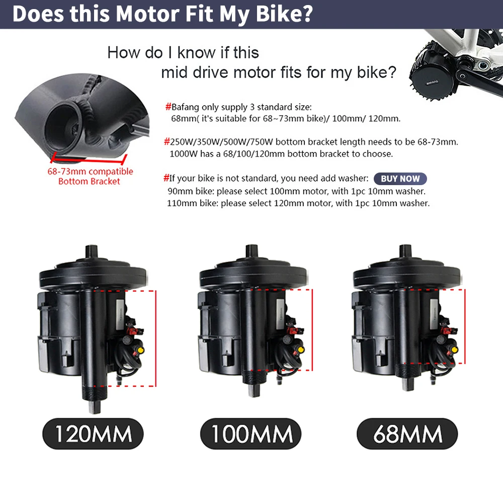 Bafang BBSHD 1000 واط 52 فولت  - مراجعة Mid Drive Motor Kit 52V 1000W وسعره