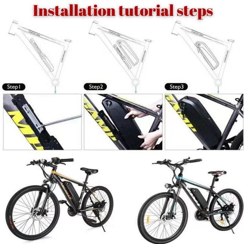 بطارية دراجة كهربائية هايلونج  - مراجعة Ebike Battery 48V 20Ah Hailong وسعره